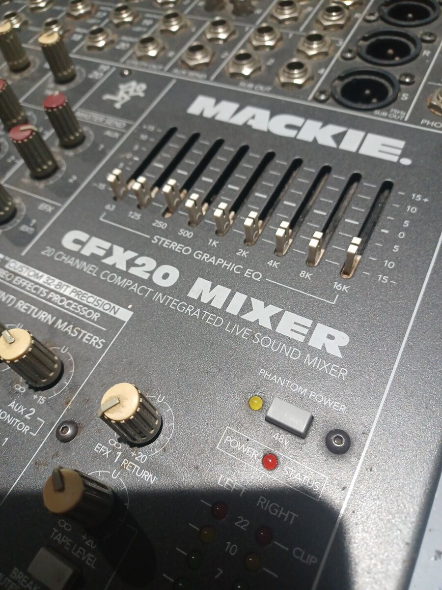 Mackie CFX20 MIXER 20 CHANNEL MIXER - | eBay Mackie CFX20 MIXER 20 CHANNEL MIXER - | eBay