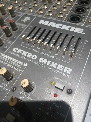 Mackie CFX20 MIXER 20 CHANNEL MIXER - | eBay Mackie CFX20 MIXER 20 CHANNEL MIXER - | eBay