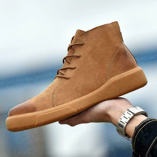 Hombres Botas Chukka Vestido Informales Zapatos Ligeros Inteligentes Informales Botas EE. UU. 6-12 - Imagen 3 de 13