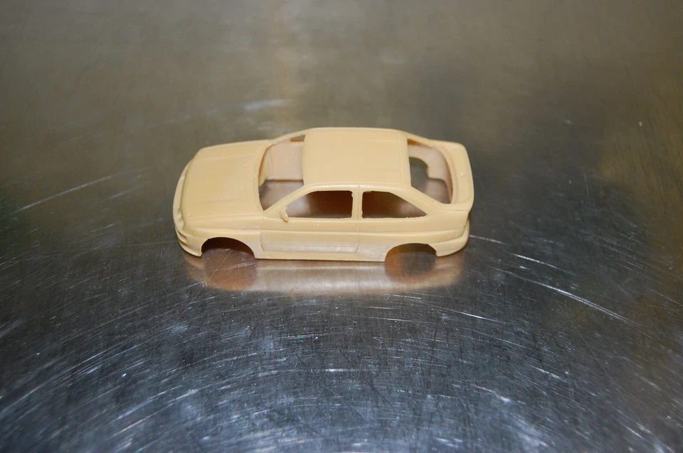 KIT 1/43 FORD ESCORT RS GR.A UFF. MONTECARLO 1993 ROSSO E FLY BY MICHELE CONTI - Immagine 3 di 4