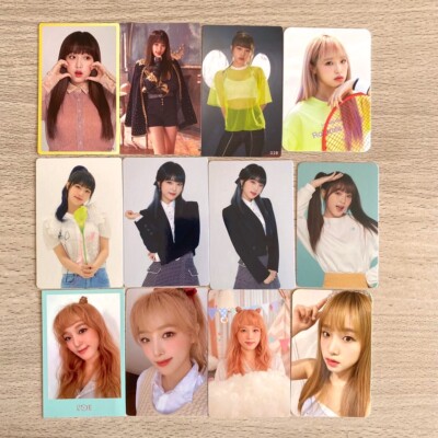 IZ*ONE イェナ まとめ売り iz*one Official Goods Yena photo set of 21 izone 9 photos + 12