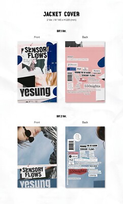 YESUNG SUPER JUNIOR 1st Album [Sensory Flows] DAY.1 Ver. CD+P.Book