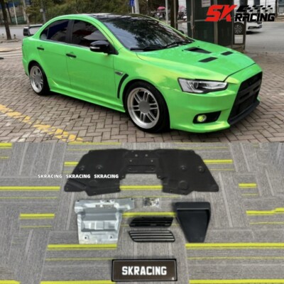 Fits Mitsubishi Evolution X EVO 2008-2015 Bonnet Air Vent Intake Hood Repair Kit