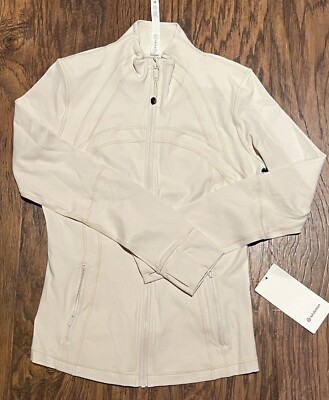 NEW Women Lululemon Define Jacket Nulu White Opal Size 10 | eBay