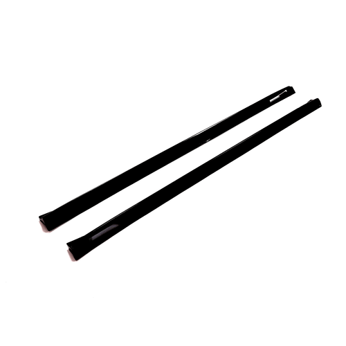 For BMW X3M F97 X4M F98 2019-2021 Gloss Black Side Skirt Extension Lip Spoiler - Foto 8 di 10