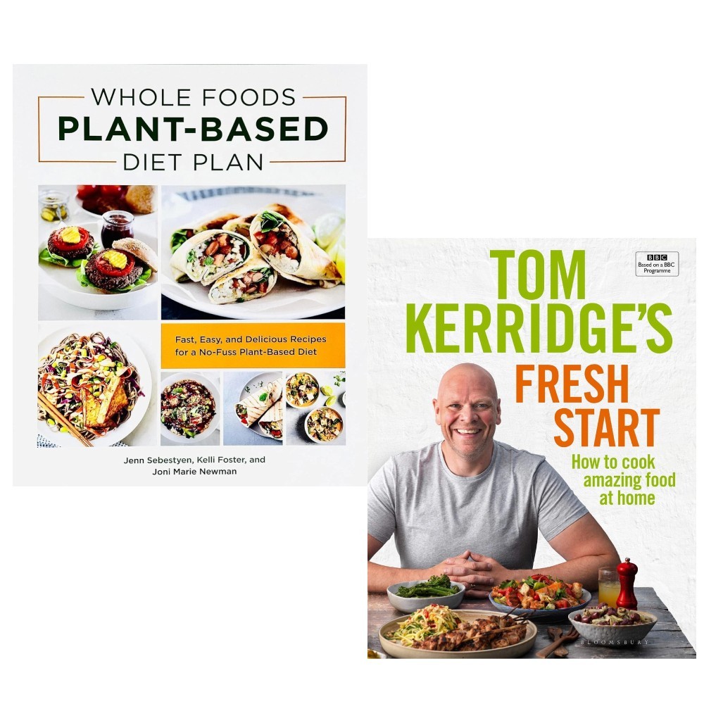 Tom Kerridge's Fresh Start, Whole Foods Plant-Based Diet Plan 2 Books Set - Image 4