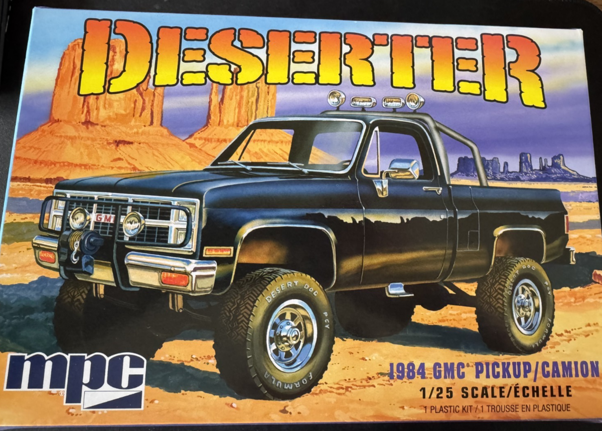 MPC M847/848M Deserter 84 GMC Pickup/Camion Parts Kit Bash Part
