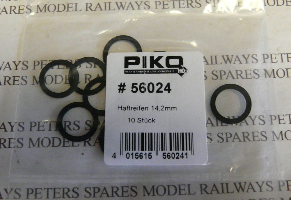 Piko 56024 Traction Tyre 14.2mm (Pk10) HO Gauge