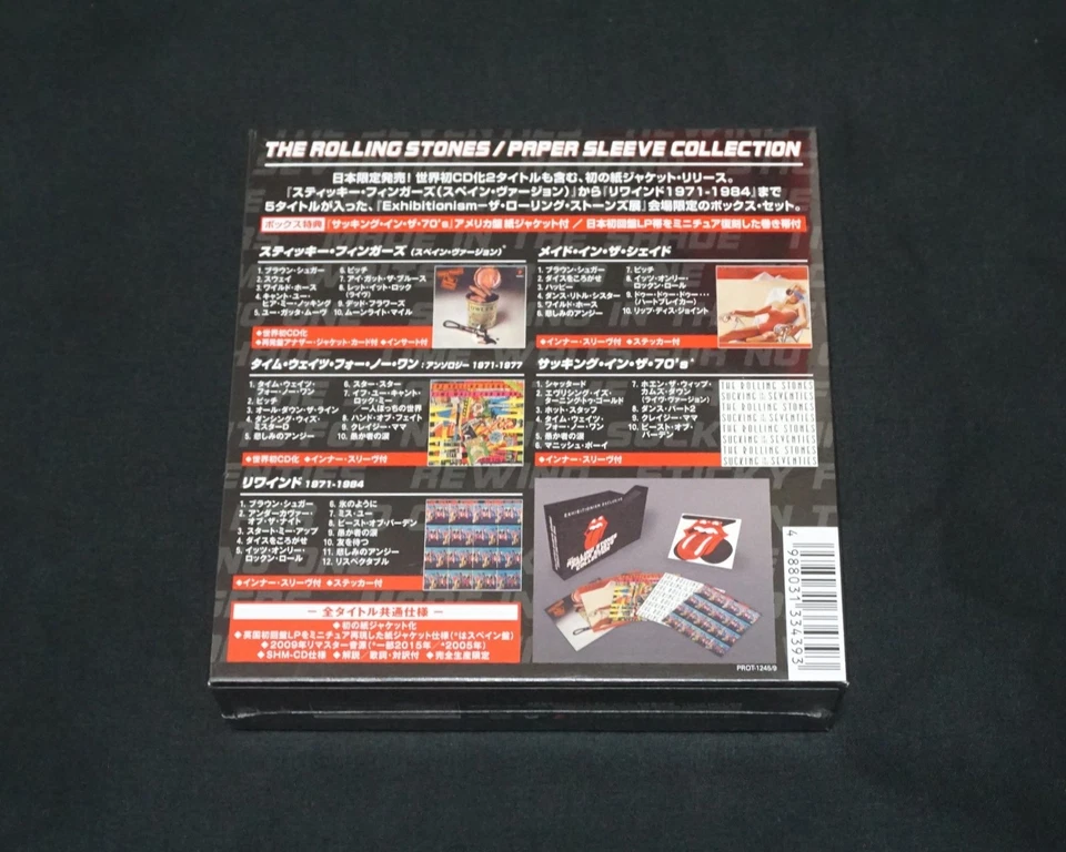 The Rolling Stones - Paper Sleeve Collection - Mini LP SHM-CD 5 Titles Box Set - Image 4 of 4