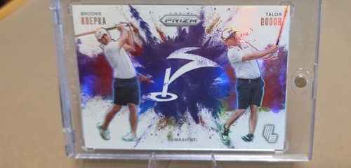 Brooks Koepka / Talor Gooch #2 2025 Panini Prizm LIV Dual Color Blast card