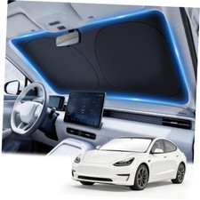 Tesla Model 3/Y Windshield Sun Shade 2017-2026  Tesla Model 3/Y 2017-2026