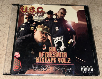USC Urban Sol Click Sol Of The South Mixtape Vol. 2 Rare OOP Promo CD K-Ruger