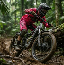 AWD 30MPH 26" Fat Tire E-Bike, 48V/2000W Dual Motor Adults Electric MTB Bike US