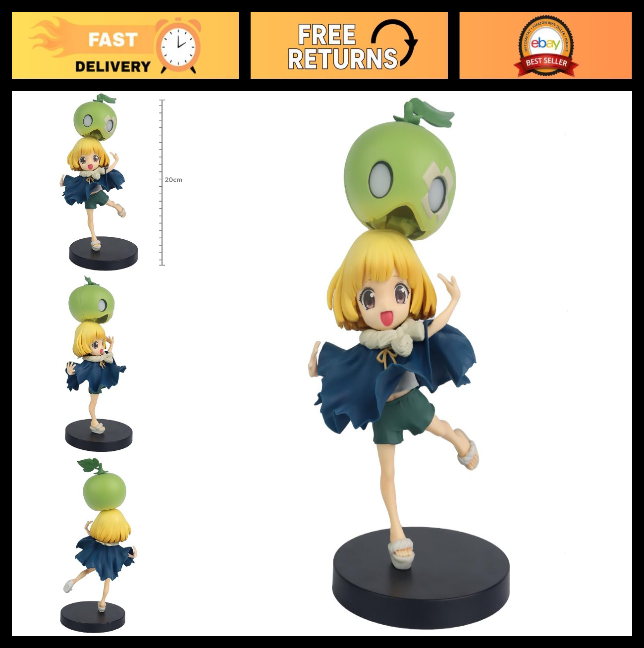 "Figura Coleccionable Suika - Personaje Anime, Alto Detalle, Perfecto para Exhibición"