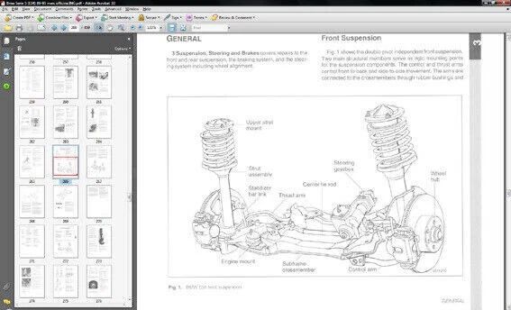 Bmw Serie 5 (E34) Manual De Taller En Cd - Imagen 4 de 4