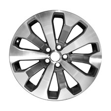 Used Machined And Painted Medium Charcoal Aluminum Wheel 20 X 7.5 Used Machined And Painted Medium Charcoal Aluminum Wheel 20 X 7.5