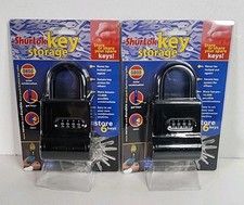 Pair Of ShurLok Key Storage SL200 Black Realtor Combo Lockbox Real Estate NEW