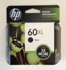 HP 60XL Single Ink Cartridge - Black CC641WN 140 