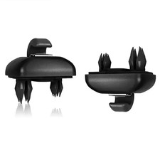 1 Pezzo Clip gancio Parasole Interni Nero Audi A3 A4 A5 Q3 Q5 TT A1 RS3