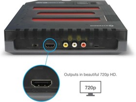 Hyperkin RetroN 3 HD 3-in-1 Retro Gaming Console Space Black for NES, Genesis