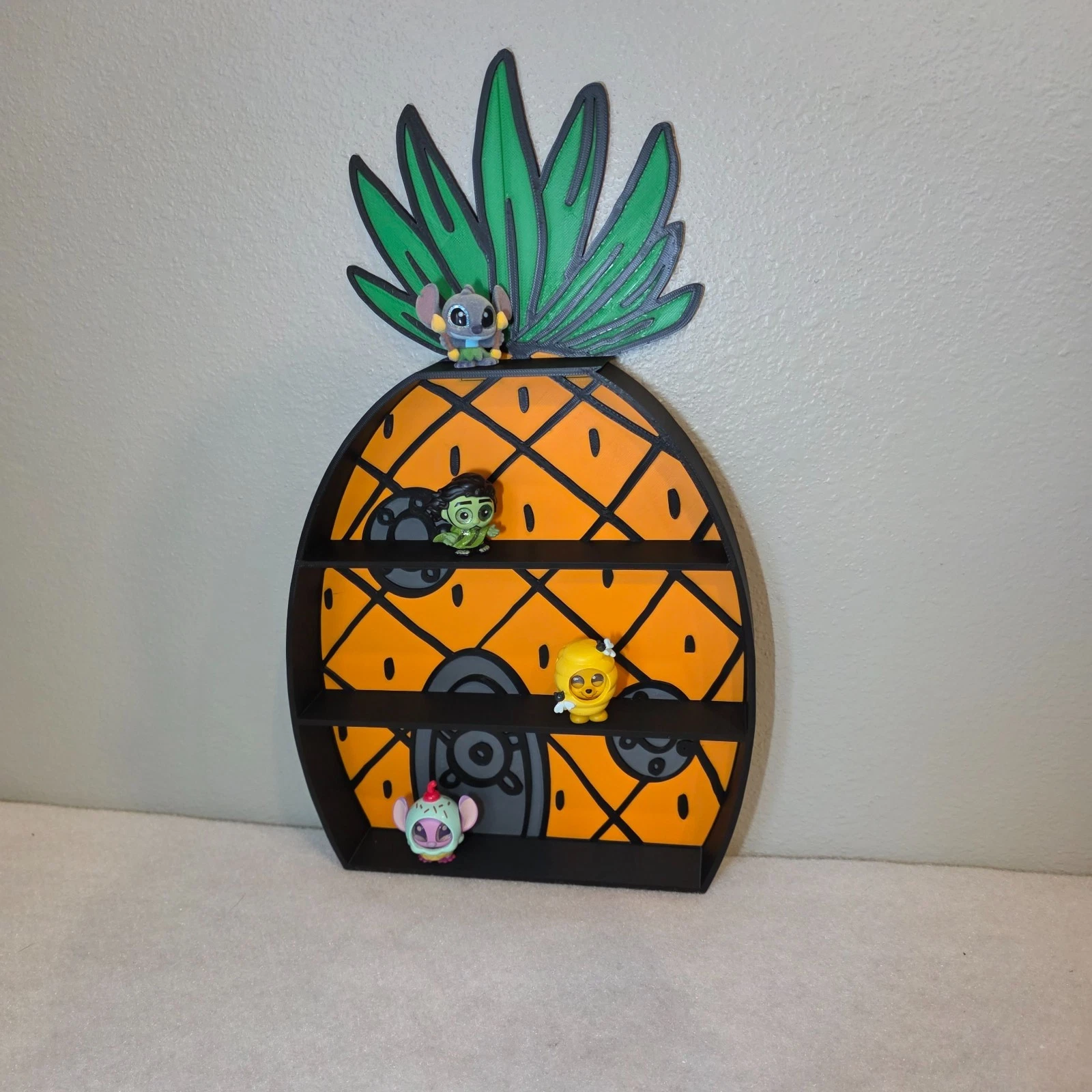 SpongeBob Pineapple House Shelf Miniverse Display 4 Tier