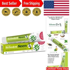 Herbal Mint Toothpaste 7-in-1 Neem  Xylitol Formula - 6.53oz for Sensitive Care