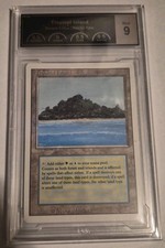 Mtg - Tropical Island *Revised -Graded 9* #BE3104