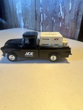 Ertl Ace Hardware 1955 Chevy Cameo Pickup Truck Bank 1:25 Diecast Locking