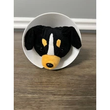UTK Lil Smokey Black Puppy with Dog Cone Plush