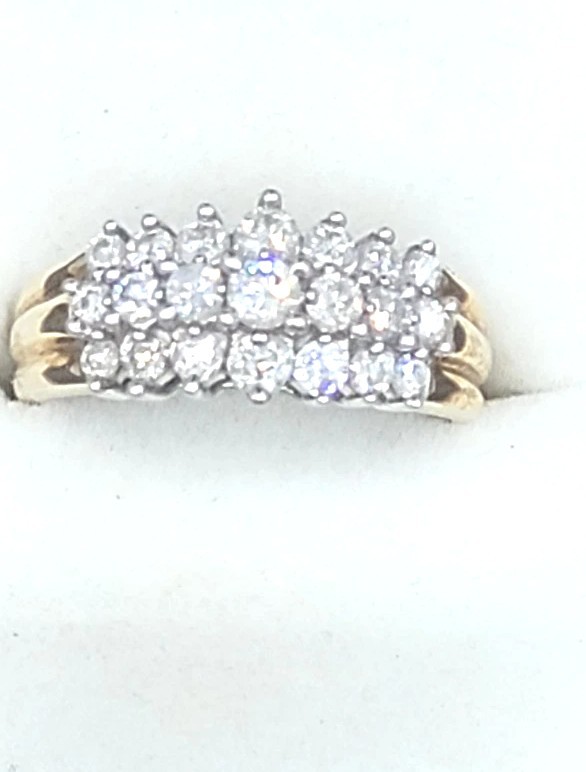 Gold and Diamond Ring