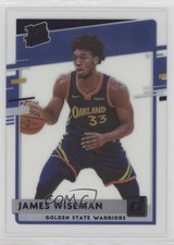 2020-21 Panini Clearly Donruss Rated Rookie Purple James Wiseman #61 0y0n