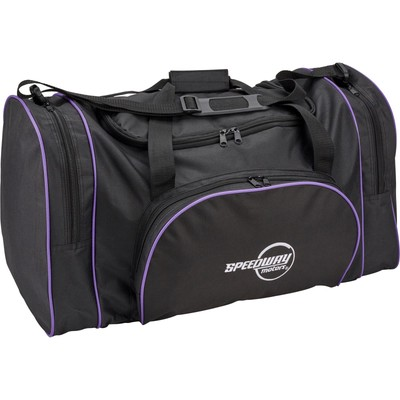 #ad Speedway Motors Black Racing Gear Duffel Bag Spacious Storage amp; Durable Design $38.99