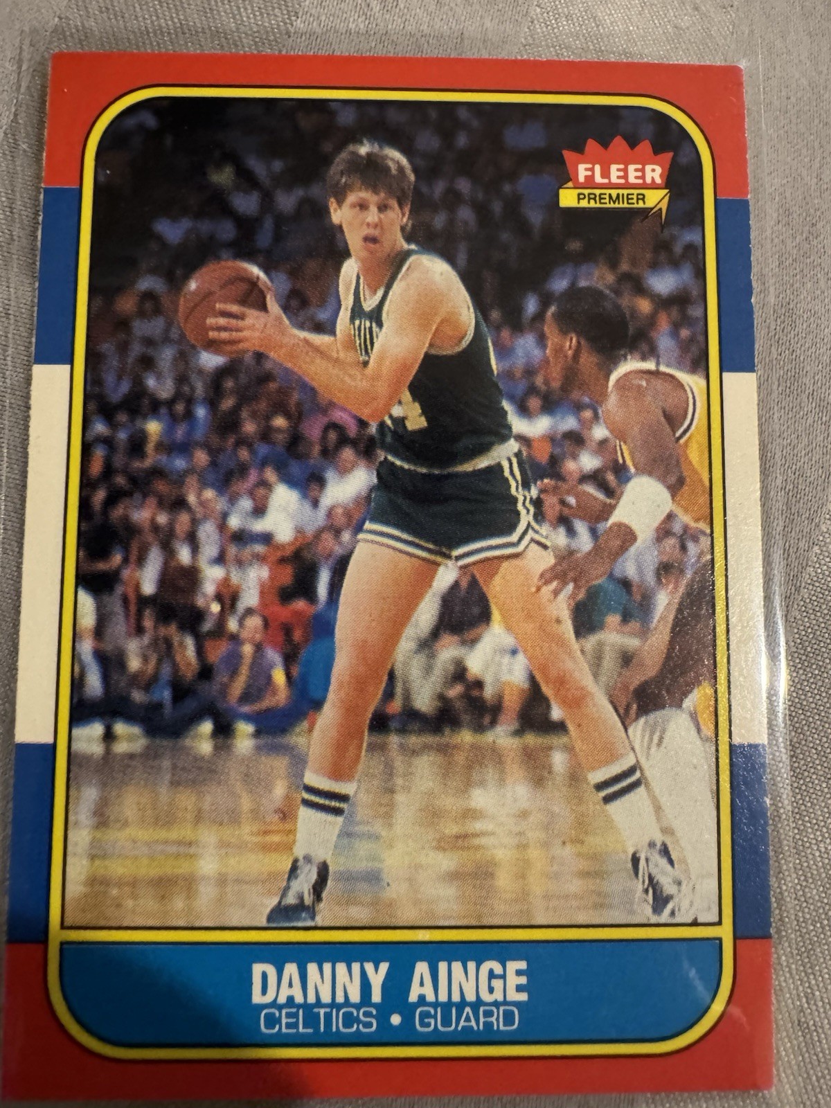 1986 Fleer Danny Ainge #4