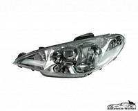 Hauptscheinwerfer FüR Peugeot 206 CC Stufenheck SW Links Vorne 00-08