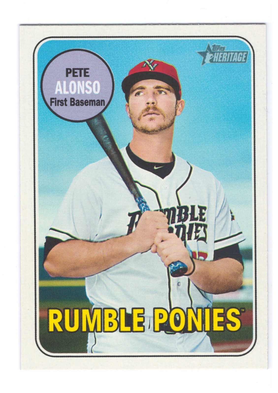 2018 Topps Heritage Minors Pete Alonso #108 Pre Rookie FREE SHIPPING!!