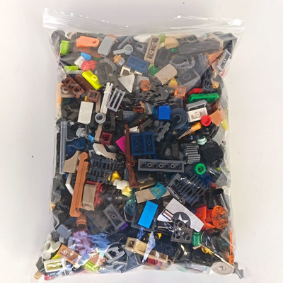   Lego kleine Stücke Eimer - 430 Gramm zufällige Auswahl gemischte Blöcke Bulk Lot