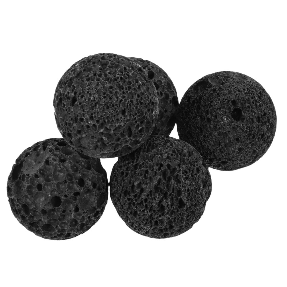 5 Saunasteine: 2,5 cm große Lavasteine ​​für Saunaöfen – Ersatz-Heizsteine