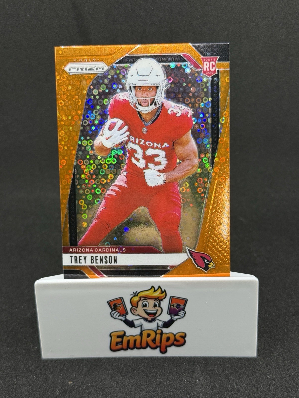 2024 Panini Prizm - Rookies Trey Benson #392 Disco Prizm (RC)