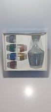 Set of 6 liqueur glasses and carafe