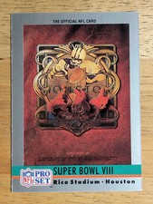 1990 Pro Set Theme Art #8 Super Bowl VIII