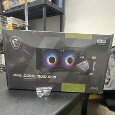 MSI MAG CORELIQUID I240 Liquid CPU Cooler ARGB LGA 1851 120mm Universal Black