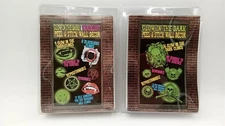 Glow-in-the-Dark Halloween Stick-On Wall Decor Reusable Adhesive Clings 2-Pack