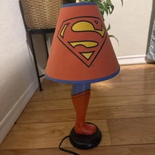 Superman leg lamp