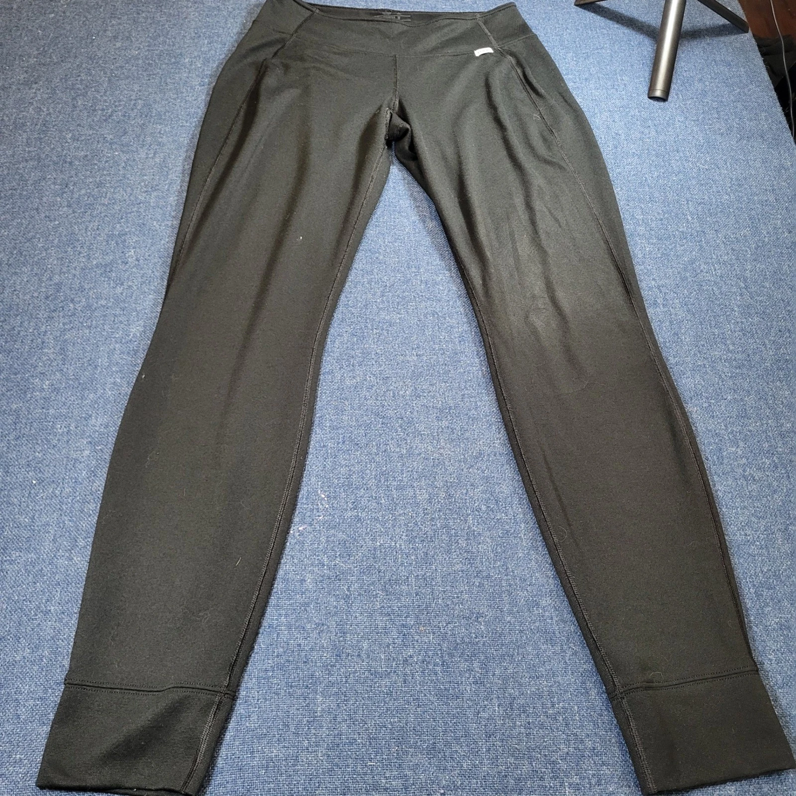Patagonia Capilene Thermal Weight Bottom Leggings Black Womens Medium Base Layer