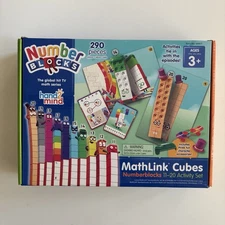 Numberblocks Mathlink Cubes 11-20 Activity Set, 30 Numberblocks Suit For 3years+