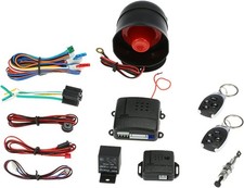 Universal Car Keyless Entry Security Alarm System With Remote Siren