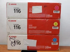 Canon Genuine Cartridge 116 Cyan, Magenta & Yellow LBP5050 Color image Class