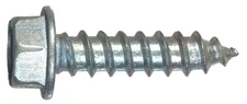 Hillman 41030 Slotted Hex Washer Head Sheet Metal Screw #12 x 3/4 in. 75 pcs.