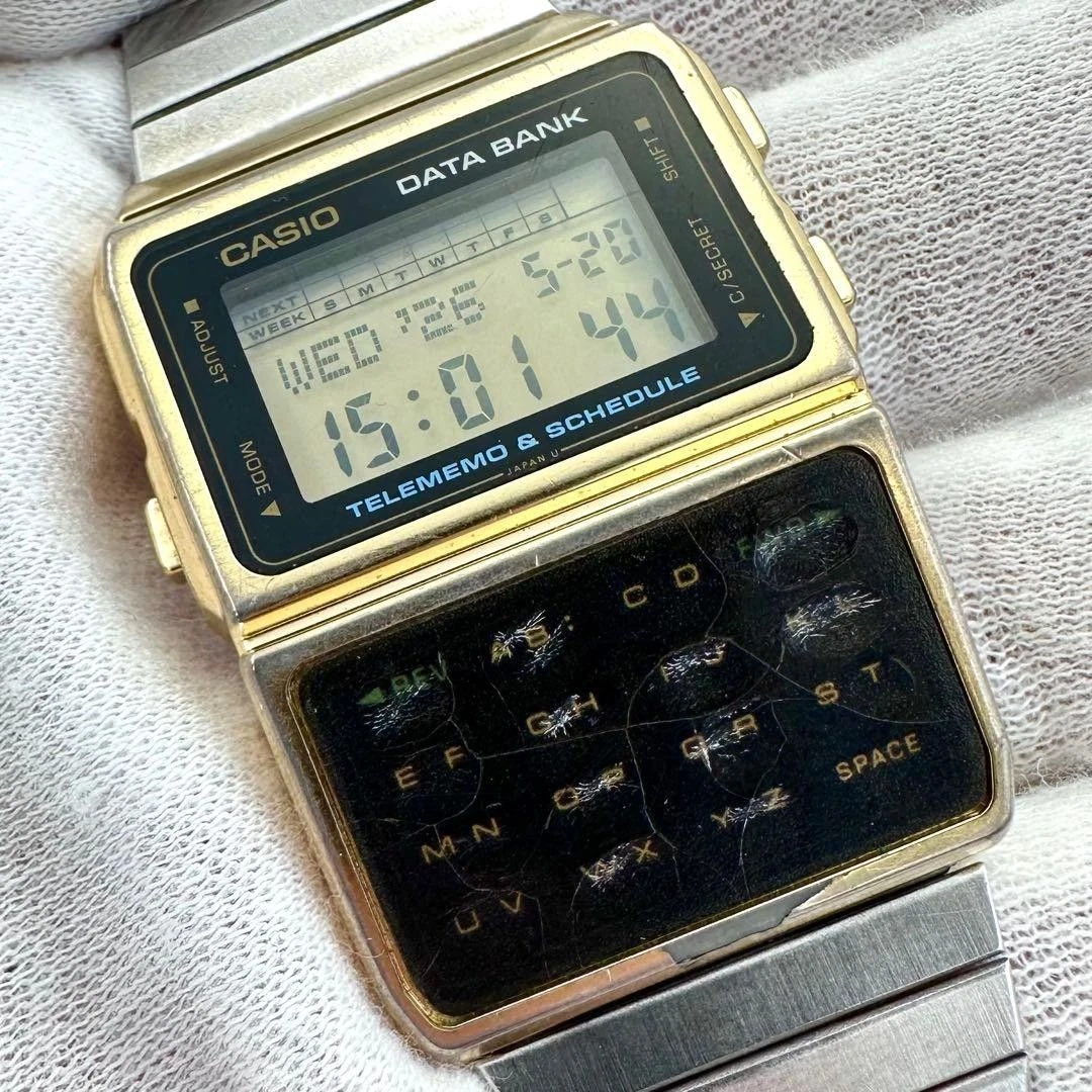 Casio Databank Gold Band Wristwatches for sale - eBay