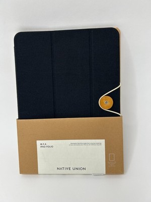 Native Union Folio Case for iPad Pro 11  1st to 3rd gen ipad air 4th 5th black